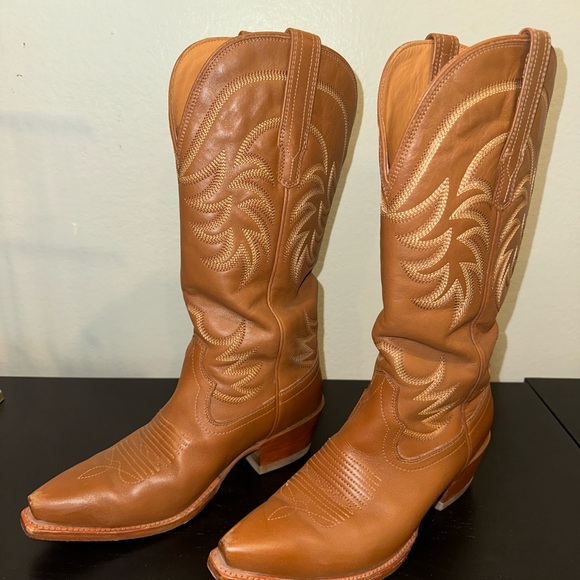 Tecovas Annie Cowboy Boots - 7.5 Caramel - Picture 4 of 7